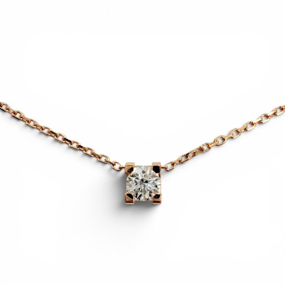 CARTIER Gold Diamond Necklace